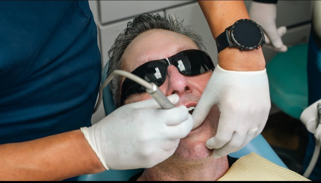 Full mouth reconstruction procedure at Dr. Moguel's Los Algodones clinic